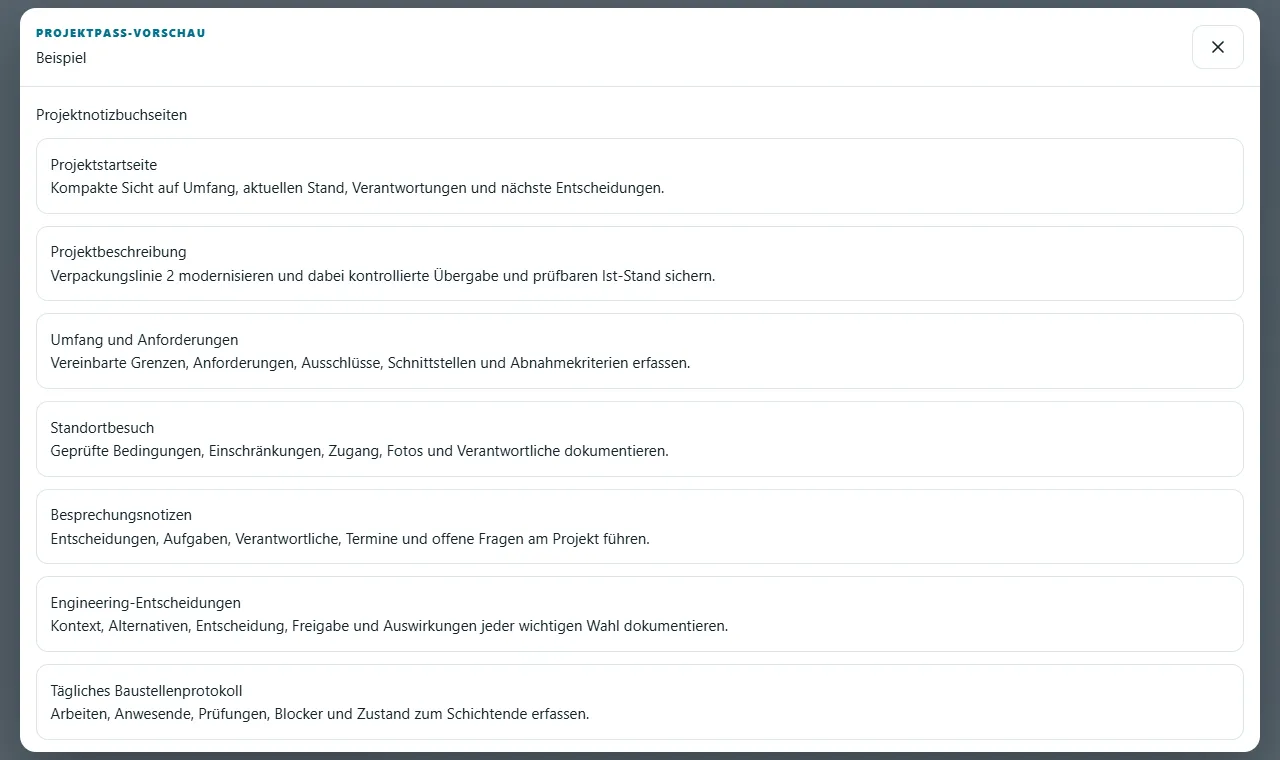 Live oder Snapshot: Zwischen aktueller kontrollierter Ansicht und eingefrorenem Stand wählen.