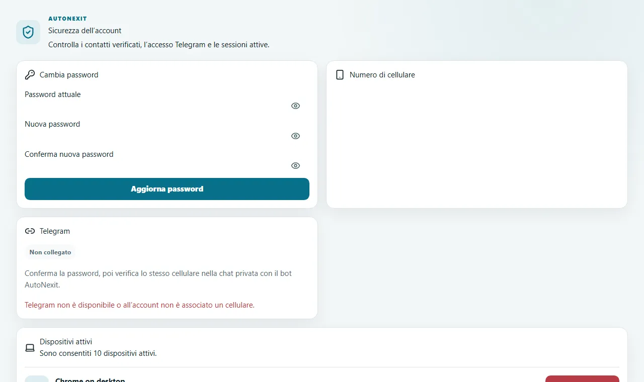 Collegare mobile e Telegram in sicurezza